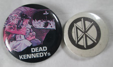 Dead Kennedys 2 X Early 1980s US & UK Pin Button Badges Punk New Wave comprar usado  Enviando para Brazil