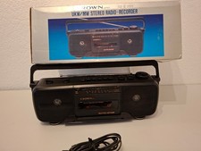 Radiokassettenrecorder crown 2 gebraucht kaufen  Hosena