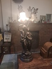 Vintage spelter figural for sale  MARKET RASEN