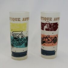 Vintage frosted glasses for sale  White Lake