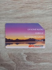 Scheda carta telefonica usato  Barga