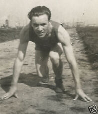 FOTO ANTIGA VINTAGE 1922 HIGH SCHOOL TRACK SPRINTER JOVEM ATLETA MÚSCULOS, usado comprar usado FOTO ANTIGA VINTAGE 1922 HIGH SCHOOL TRACK SPRINTER JOVEM ATLETA MÚSCULOS, usado comprar usado  Enviando para Brazil