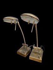 Pair vintage brass for sale  MARKET HARBOROUGH