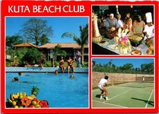 Kuta beach Club Jalan Bakung Sari Bali Indonezja Pocztówka Niewysłana UNP  na sprzedaż  Wysyłka do Poland
