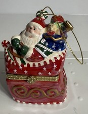 Santa sleigh hinged for sale  Somerville