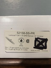 Chuveiro UNIVERSAL SHOWERING Metal Raincan cabeça luminária aço inoxidável 52158-SS-PR comprar usado Chuveiro UNIVERSAL SHOWERING Metal Raincan cabeça luminária aço inoxidável 52158-SS-PR comprar usado  Enviando para Brazil
