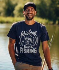 Wishing fishing tshirt for sale  WEYMOUTH