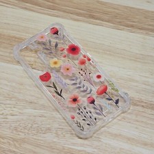 Capa de celular Samsung S24 Plus S24+ folhas de flores transparentes comprar usado  Enviando para Brazil