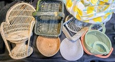 Boho basket lot for sale  Silsbee