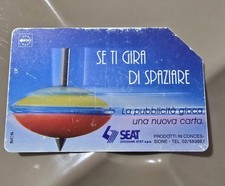 Scheda carta telefonica usato  Aversa