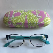Armações de óculos infantis Lilly Pulitzer Sheldrake tamanho 45-15-125, nunca usadas, usado comprar usado  Enviando para Brazil