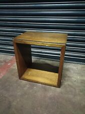 Oak cube shelf for sale  OLDHAM
