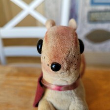 Antigo Vintage Anos 1950 Esquilo Aveludado Bronzeado Urso de Pelúcia Amigo Japão 6 polegadas Excelente Estado Usado comprar usado  Enviando para Brazil