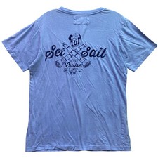 Camisa masculina Disney Cruise Line pequena Mickey Mouse veludo marinheiro âncora náutica comprar usado Camisa masculina Disney Cruise Line pequena Mickey Mouse veludo marinheiro âncora náutica comprar usado  Enviando para Brazil