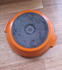 Creuset volcanic orange for sale  LANCING