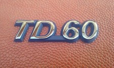 FIAT PUNTO (93-97) "TD 60" Emblème Monogramme*/Badge Emblem/Schriftzug 0094368 comprar usado  Enviando para Brazil