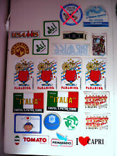 Lotto adesivi sticker usato  Italia