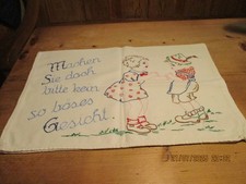 Sofakissen bezug spruch gebraucht kaufen  Breitengüßbach