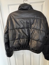 Zara leather jacket for sale  NORWICH