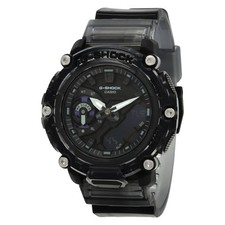 Relógio masculino Casio G-Shock quartzo analógico-digital mostrador preto GA-2200SKL-8ADR comprar usado  Enviando para Brazil