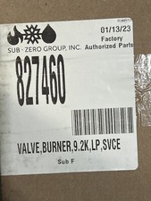 Wolf 827460 valve for sale  Lovettsville