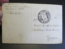 1915 cartolina militare usato  Albenga