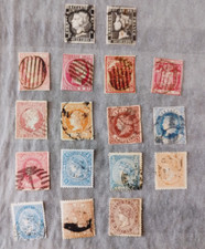 Spain old 1850 / 1868 stamp collection segunda mano  Embacar hacia Mexico