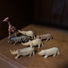 Set hand carved for sale  BIRMINGHAM