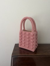 Bolsa Antonia rosa camarão - Bolsa com miçangas de pérolas comprar usado  Enviando para Brazil