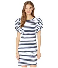 Usado, Vestido Lilly Pulitzer Anabella maré alta azul marinho par perfeito listra LG comprar usado  Enviando para Brazil