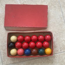 Snooker balls box for sale  READING