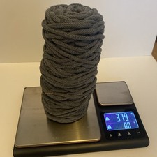 Grey braided knitted for sale  WAKEFIELD