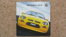 mgf trophy 160 for sale mgf trophy 160 for sale DRIFFIELD
