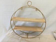 Round gold coloured for sale  EVESHAM
