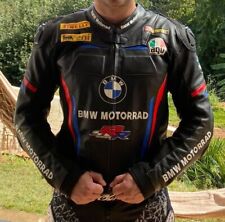 Jaqueta de motocicleta/motocicleta BMW couro puro couro bovino couro motociclista em todos os tamanhos comprar usado  Enviando para Brazil