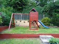 Wickey wooden climbing for sale  IPSWICH