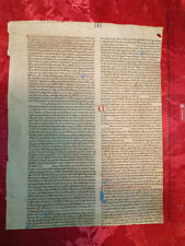 c.1285: (Italy) Wunderbares Fragment Handschrift vellum c. Anno 1285 manuscript! comprar usado  Enviando para Brazil