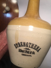 Antique advertising stoneware for sale  Zimmerman