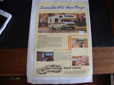 Travel cruiser vintage for sale  WIGAN