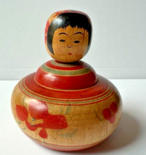 Boneca Kokeshi Vintage por Eiji Aida – Estilo Yamagata Sakunami – Tendo Japão 1996 comprar usado  Enviando para Brazil