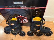 Patins de velocidade Epic Skates 125mm Engage 3 rodas em linha-tamanho 8, usado comprar usado  Enviando para Brazil