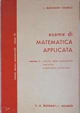 Esame matematica applicata usato  Italia