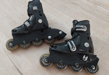 Inlineskates schwarz 28 gebraucht kaufen  Vohburg a.d.Donau