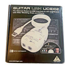 Behringer Guitar Link UCG102 interface de áudio guitarra para USB com caixa com manual comprar usado  Enviando para Brazil