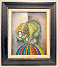 Roybal signed elephant for sale  Escondido