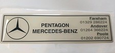 Mercedes benz pentagon for sale  WALSALL