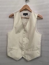 Ivory mens waistcoat for sale  LONDON