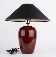 Vintage tischlampe keramikfuß gebraucht kaufen  Fischbachtal