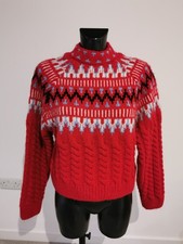 Zara red patterned for sale  NEWQUAY
