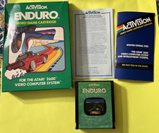 Enduro Atari 2600 com caixa catálogo + mais - Limpo e testado - Funciona muito bem! comprar usado  Enviando para Brazil